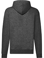 Fruit of the Loom Classic Hooded Sweat Jacket Mikina s kapucňou 16.2062 tmavošedá melírovaná Fruit of the Loom Classic Hooded Sweat Jacket Mikina s kapucňou 16.2062 tmavošedá melírovaná