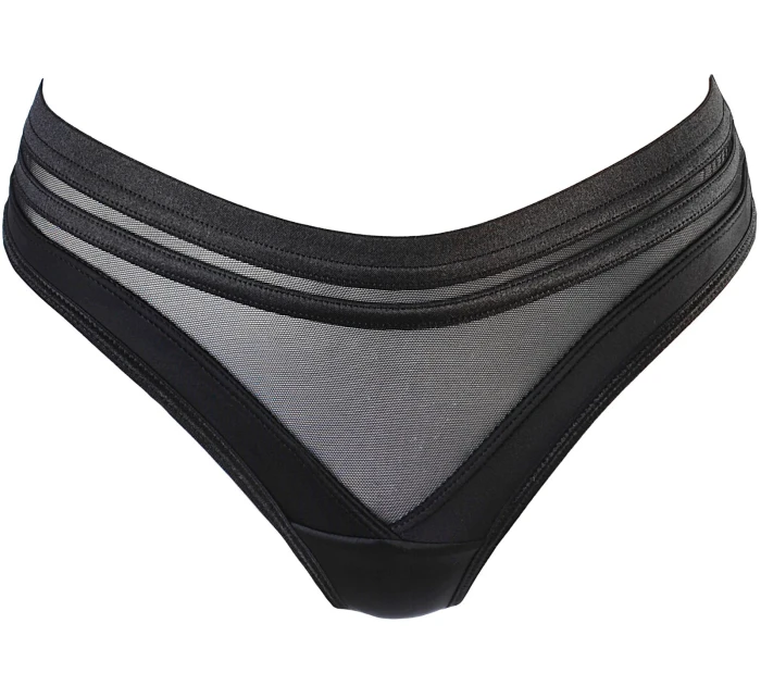 String Brasiliana V-10755 čierna - Axami