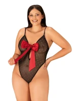 Elegantné body Tiene teddy 2XL/3XL - Obsessive Elegantné body Tiene teddy 2XL/3XL - Obsessive