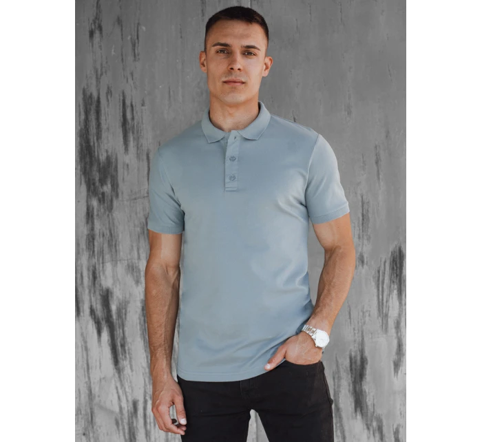 Pánské modré polo tričko Dstreet model 21977461 - FashionStreet Pánské modré polo tričko Dstreet model 21977461 - FashionStreet