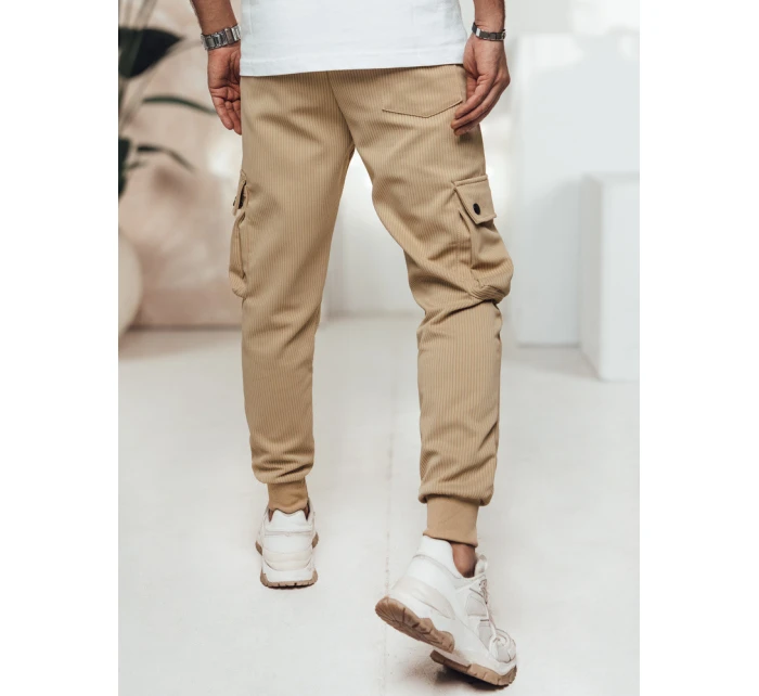 Pánské kalhoty cargo béžové Dstreet model 21982810 - FashionStreet