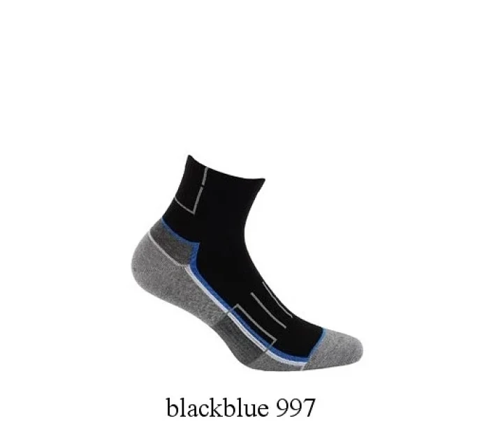 Pánske členkové ponožky Wola W 94.1N4 Ag +