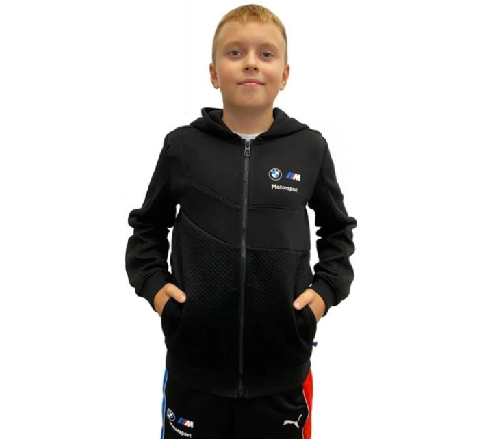 Mikina BMW MMS Jr model 20549144 01 - Puma Mikina BMW MMS Jr model 20549144 01 - Puma