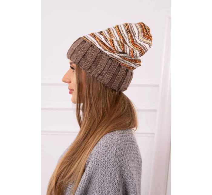 Dámska čiapka Feba K330 mocca Dámska čiapka Feba K330 mocca