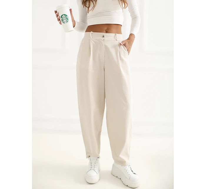 IT nohavice SP FL8916 1.60 svetlo béžová