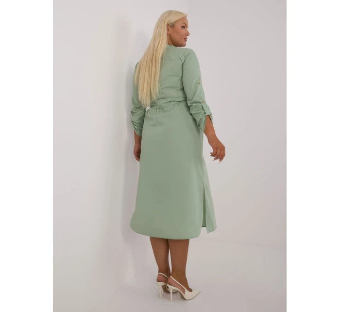 Sukienka LK SK model 20473626 pistacjowy - FPrice