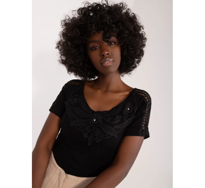 Blúzka PM BZ GN2074.77 čierna Blúzka PM BZ GN2074.77 čierna