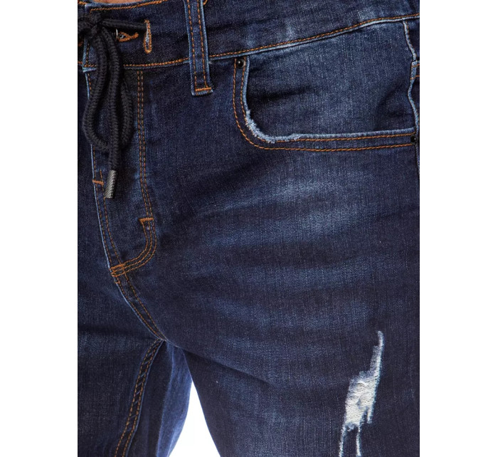 Dstreet UX3810 tmavomodré pánske nohavice