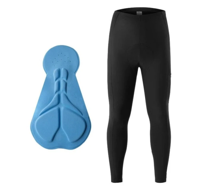 Zateplené cyklistické nohavice Rockbros black 2XL