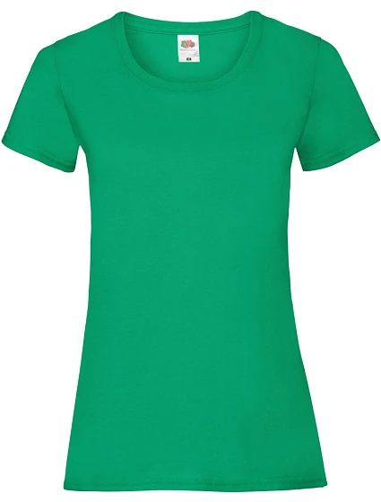 Fruit of the Loom Lady-Fit Valueweight T Dámske tričko 16.1372 kelly green Fruit of the Loom Lady-Fit Valueweight T Dámske tričko 16.1372 kelly green