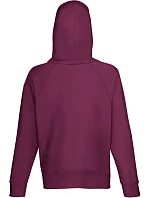 Fruit of the Loom Lightweight Hooded Sweat Pánska mikina s kapucou a raglánovými rukávmi 16.2140 burgundská Fruit of the Loom Lightweight Hooded Sweat Pánska mikina s kapucou a raglánovými rukávmi 16.2140 burgundská