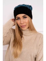 Milano fleecová čepice K203 tyrkysová model 18749925 - K-Fashion Milano fleecová čepice K203 tyrkysová model 18749925 - K-Fashion