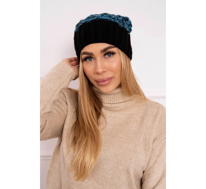 Milano fleecová čepice K203 tyrkysová model 18749925 - K-Fashion Milano fleecová čepice K203 tyrkysová model 18749925 - K-Fashion