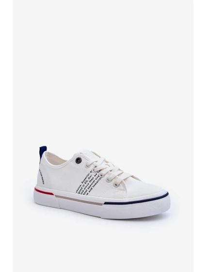 Pánské tenisky Big Star model 21646991 Bílé - Big Star Shoes Pánské tenisky Big Star model 21646991 Bílé - Big Star Shoes