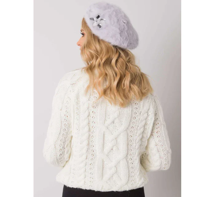 Dámská čepice model 16738553 1 světle fialová - FPrice