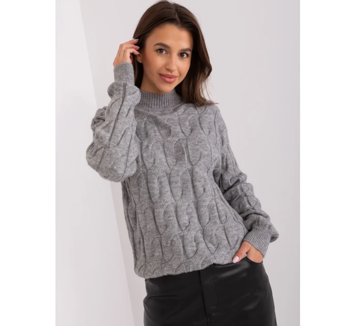 Jumper AT SW 2235.00P tmavo šedá