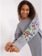 RV SK 8979 šaty.94P sivá