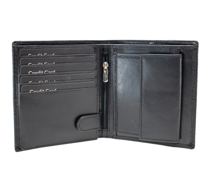 Peňaženka Semiline RFID P8268-0 čierna