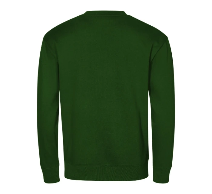 Crew mikina unisex lahvově zelená