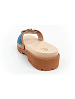 Dámske dreváky W F305492349 hnedo-modré - Scholl Iconic Dámske dreváky W F305492349 hnedo-modré - Scholl Iconic