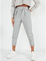 Dámske sivé nohavice BAFROT FashionStreet UY1888