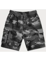 Světle šedé pánské kraťasy model 18409848 - J.STYLE