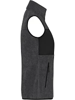 JN Dámská fleecová vesta 02. dark melange/black model 22538341 - Daiber JN Dámská fleecová vesta 02. dark melange/black model 22538341 - Daiber