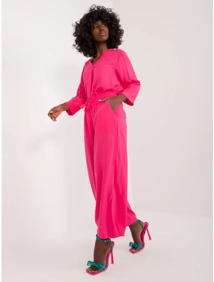 Nohavice D73761M62237D fuchsiová Nohavice D73761M62237D fuchsiová