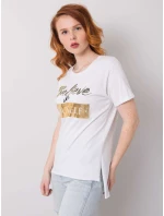 Tričko HB TS 3058.87P biela