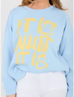 Mikina IT BL 22183.45 svetlo modrá