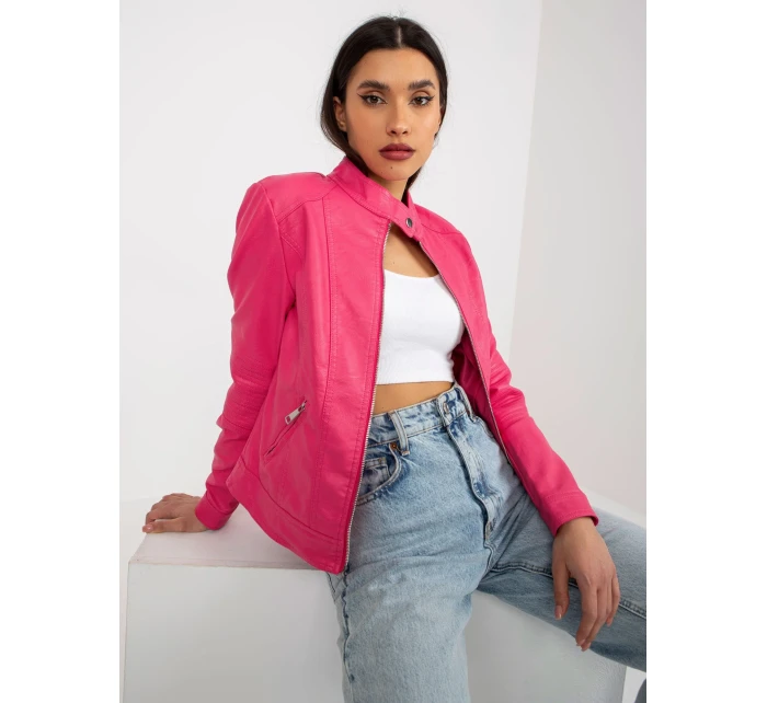 Dámska bunda NM KR G103.00P tmavo ružová - FPrice