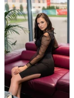 Ereve Čierne šaty - Merribel