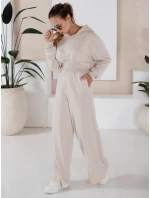 Dámský komplet kalhot a mikiny beige Dstreet model 21970728 - FashionStreet