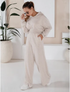 Dámský komplet kalhot a mikiny beige Dstreet model 21970728 - FashionStreet