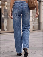 Jeansy damskie z niebieskie model 22342240 - FashionStreet Jeansy damskie z niebieskie model 22342240 - FashionStreet
