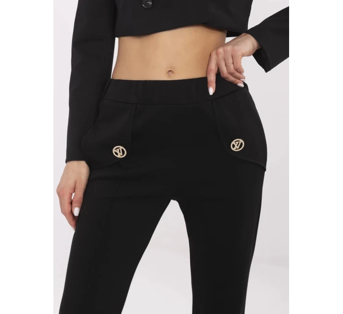 Nohavice DHJ SP 20518.12 black Nohavice DHJ SP 20518.12 black