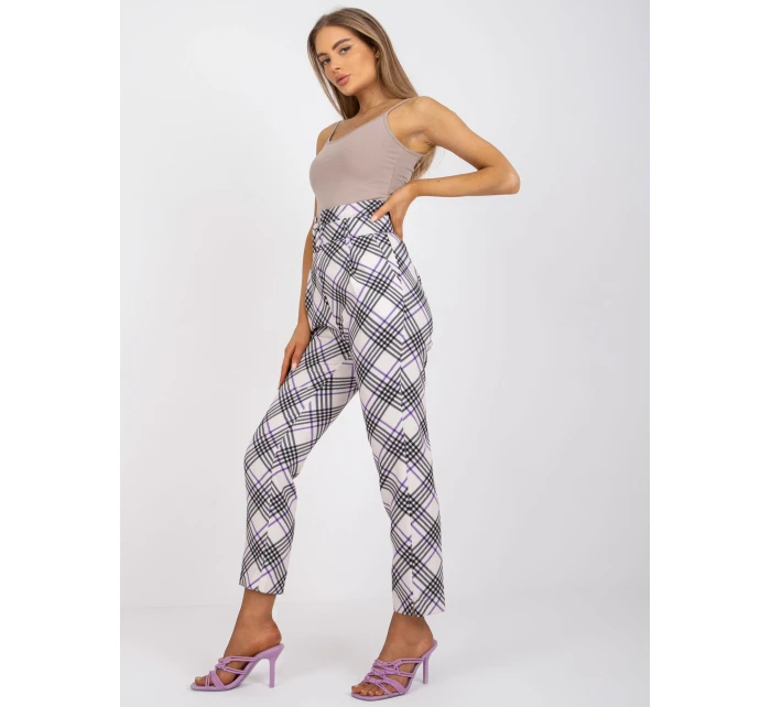 DHJ nohavice SP 3689.08 ecru