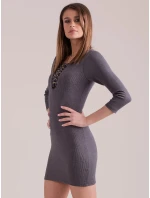 Šaty EN SK 3762.03 šedá Šaty EN SK 3762.03 šedá