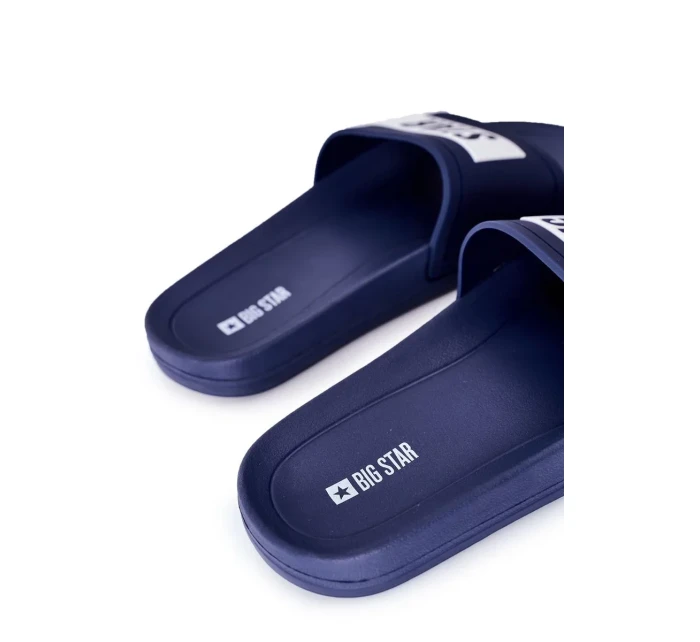 Pánské pantofle Big Star - tmavě modré