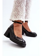 Lodičky na podpätku model 225608 Step in style