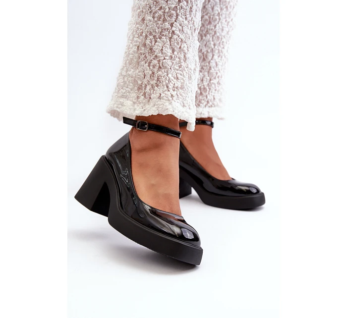 Lodičky na podpätku model 225608 Step in style