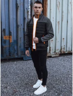 Pánska prechodná prešívaná bunda čierna FashionStreet TX4855