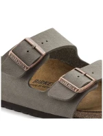 pánské žabky Arizona Stone regular wide grey model 20693648 - Birkenstock pánské žabky Arizona Stone regular wide grey model 20693648 - Birkenstock