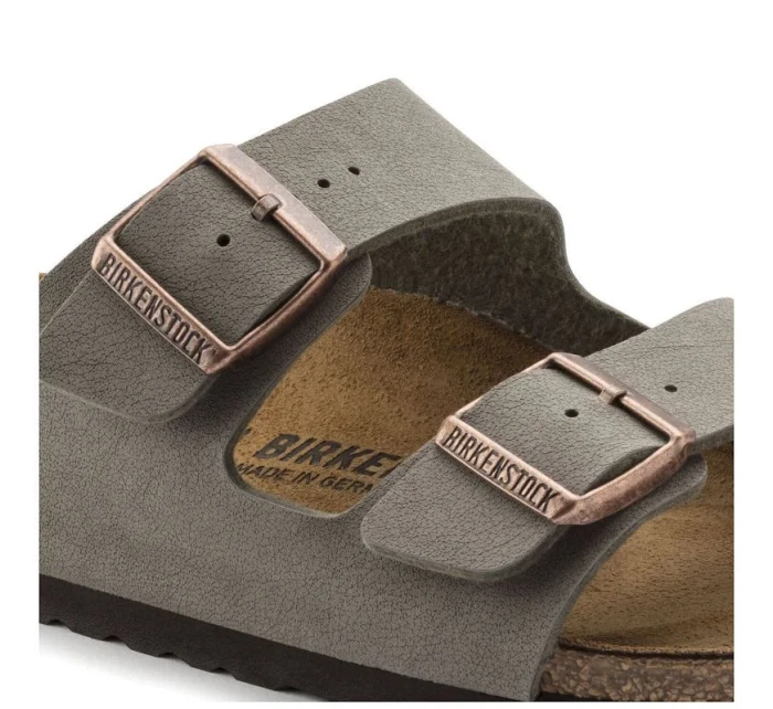 pánské žabky Arizona Stone regular wide grey model 20693648 - Birkenstock pánské žabky Arizona Stone regular wide grey model 20693648 - Birkenstock