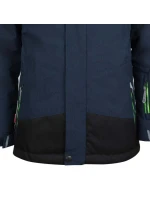 Trollkids Detská zateplená bunda Norefjell pre dievčatá/chlapcov nepremokavá tmavomodrá (132-100)