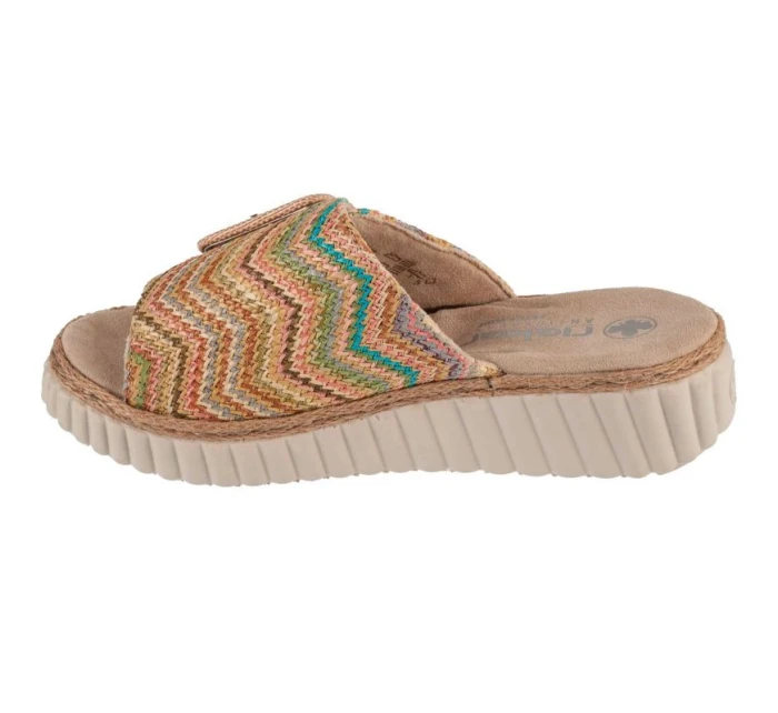 Sandály W model 21072430 dámské žabky - Rieker