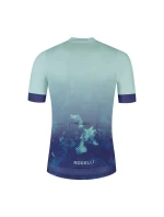 Košeľa Rogelli NEBULA modrá-mätová 3XL Košeľa Rogelli NEBULA modrá-mätová 3XL