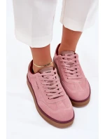 Semišové Dámské Tenisky Daniel  Růžové model 21703337 - Daniel Lopez Just Dare
