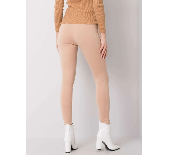 Kalhoty 269 SP model 14839784 béžová - FPrice Kalhoty 269 SP model 14839784 béžová - FPrice