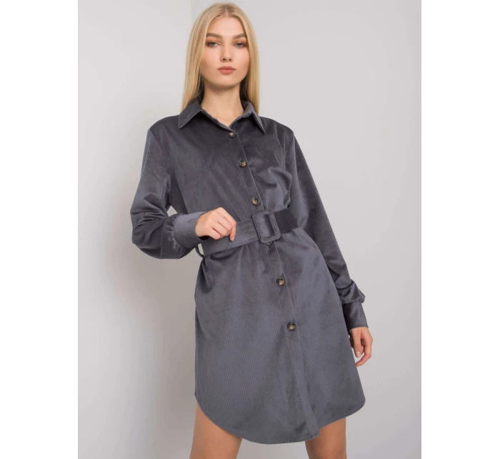 Šaty DHJ SK 10333.12P grafit